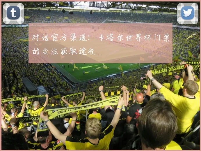 对话官方渠道:卡塔尔世界杯门票的合法获取途径
